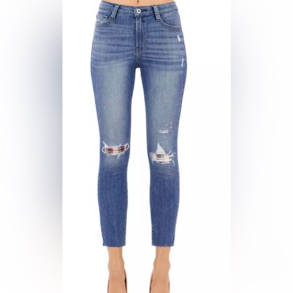 Morrison Women’s Denim Groupie Mid-Rise Skinny in Nirvana Size 28
